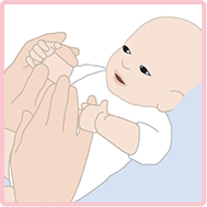 Resting Hands Technique - Massage  - JOHNSON’S® BABY