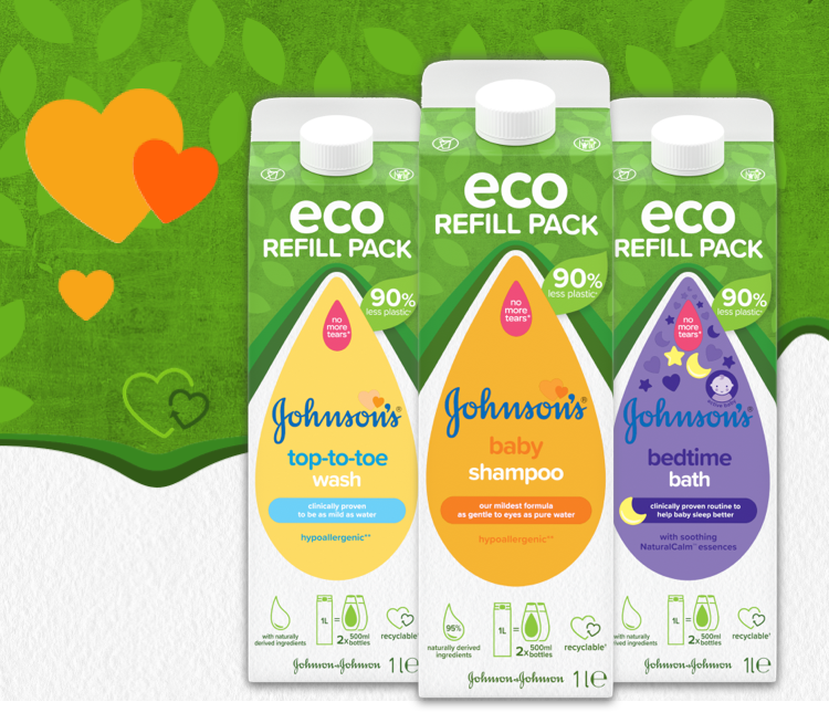 JOHNSON’S® Eco-Conscious Baby Products